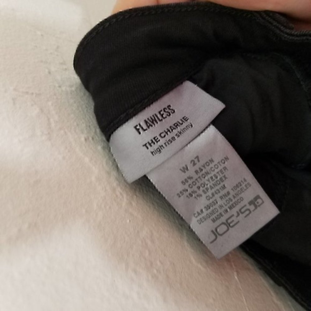 Joe's Jeans Lace THE CHARLIE Flawless High Rise Skinny Stretch Jeans Siz… - Picture 7 of 7